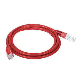 Alantec KKU5CZE1 networking cable 1 m Cat5e U/UTP (UTP) Red цена и информация | Кабели и провода | kaup24.ee