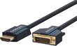 Clicktronic DVI-D Dual Link-HDMI, 2 m hind ja info | Kaablid ja juhtmed | kaup24.ee