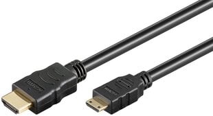 Goobay HDMI/HDMI mini, 5 m hind ja info | Kaablid ja juhtmed | kaup24.ee