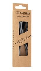 Tactical Fast Rope Kevlar Cable USB-A|USB-C 2m Grey цена и информация | Кабели и провода | kaup24.ee
