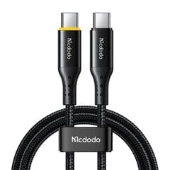 Mcdodo Кабель Mcdodo CA-3461 USB-C на USB-C, PD 100 Вт, 1,8 м (черный) цена и информация | Кабели и провода | kaup24.ee