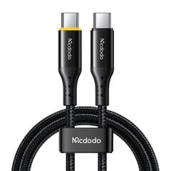 Mcdodo Кабель Mcdodo CA-3460 USB-C на USB-C, PD 100 Вт, 1,2 м (черный) цена и информация | Кабели и провода | kaup24.ee