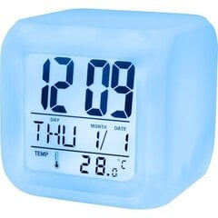 Электронные часы - будильник Setty, синие цена и информация | Часы | kaup24.ee