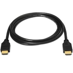 Кабель HDMI Aisens A119-0095 3 m Чёрный цена и информация | Кабели и провода | kaup24.ee
