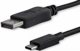 Brackton, DP/USB-C, 1 m hind ja info | Kaablid ja juhtmed | kaup24.ee