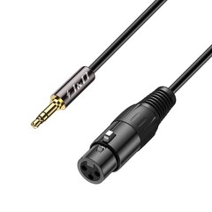 J & D TRS 3,5 мм на кабеле XLR, PVC, очищенном 3,5 мм (1/8 дюйма) TRS с мужским до XLR -сбалансированным кабелем XLR на кабеле Audio Adapter TRS 1/8 для камеры DSLR, микрофон, 1,8 млн. цена и информация | Кабели и провода | kaup24.ee