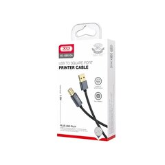 XO cable GB010A USB - USB-B 1,5 m black цена и информация | Кабели и провода | kaup24.ee