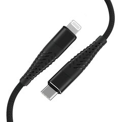 Fusion Accessories USB-C/Lightning, 1.5 m цена и информация | Кабели и провода | kaup24.ee