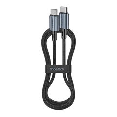 Cable USB-C do USB-C Choetech XCC-1014, PD 60W 1.2m (black) цена и информация | Кабели и провода | kaup24.ee