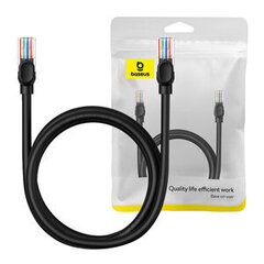 Сетевой кабель Baseus Ethernet CAT5, 1,5 м (черный) цена и информация | Кабели и провода | kaup24.ee