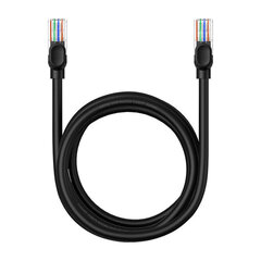 Сетевой кабель Baseus Ethernet CAT5, 2 м (черный) цена и информация | Кабели и провода | kaup24.ee