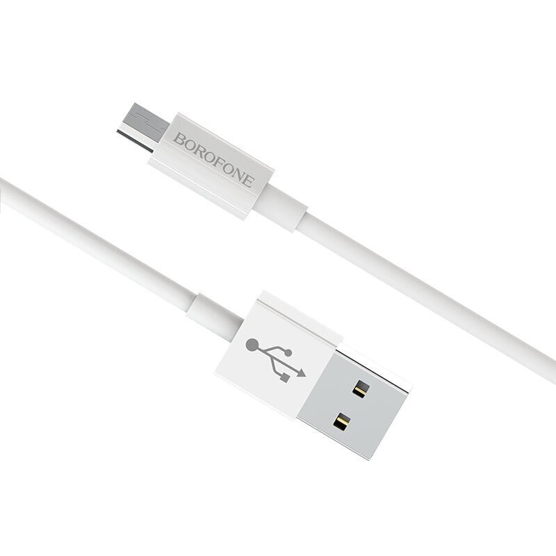 Borofone, USB-A/Micro USB, 1 m hind ja info | Kaablid ja juhtmed | kaup24.ee