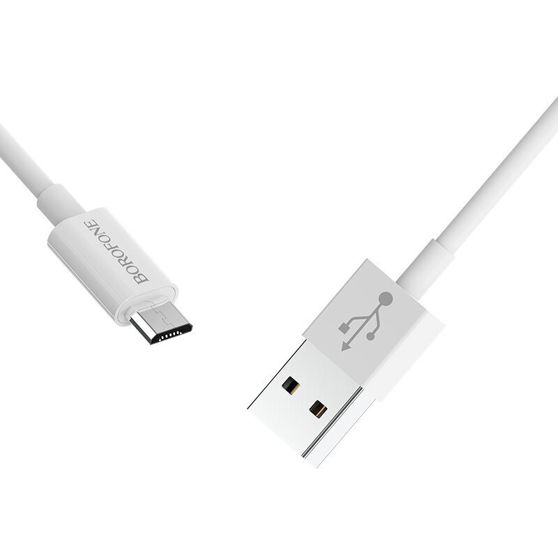 Borofone, USB-A/Micro USB, 1 m hind ja info | Kaablid ja juhtmed | kaup24.ee