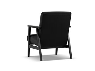 Кресло Cosmopolitan Design Tomar, черное цена и информация | Кресла в гостиную | kaup24.ee