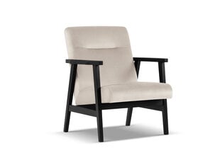 Кресло Cosmopolitan Design Tomar, бежевый/черный цвет цена и информация | Кресла в гостиную | kaup24.ee