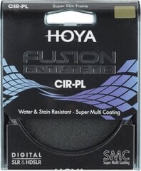 Hoya filter ringpolarisatsioon Fusion Antistatic 62mm hind ja info | Filtrid fotoaparaatidele | kaup24.ee
