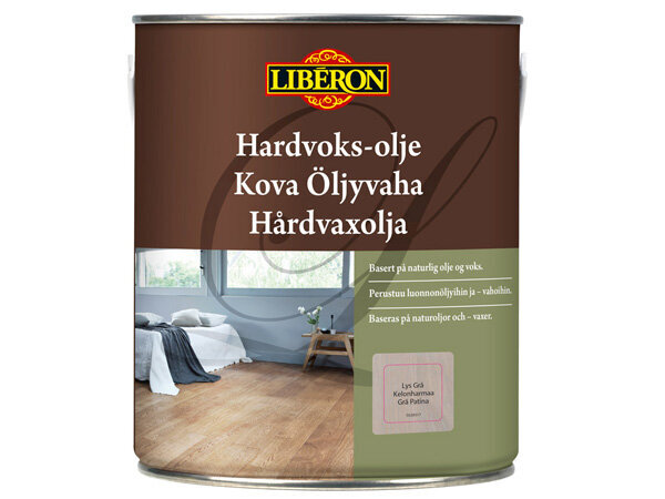 Tugev õlivaha Liberon 2.5L hall цена и информация | Impregneerid, kaitsekihid | kaup24.ee