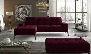 Левый угловой диван и пуф Eltap Torrense, темно-коричневого цвета цена и информация | Угловые диваны | kaup24.ee