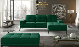 Правый угловой диван и пуфик Eltap Torrense, зеленый цвет цена и информация | Угловые диваны | kaup24.ee