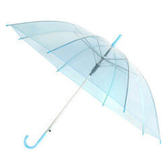Vihmavari BQ13B, läbipaistev sinine hind ja info | Naiste vihmavarjud | kaup24.ee