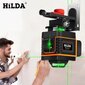 Roheline lasertase 360° Hilda 4D цена и информация | Käsitööriistad | kaup24.ee