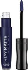 Rimmel London Stay Matte помада 5,5 мл, 830 Blue Iris цена и информация | Помады, бальзамы, блеск для губ | kaup24.ee