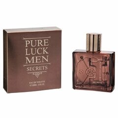 Linn Young Pure Luck Men Secrets EDT для мужчин 100 ml цена и информация | Мужские духи | kaup24.ee