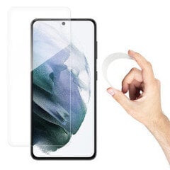 Ekraani kaitsekile Wozinsky Nano Flexi Glass Hybrid Screen Protector Tempered Glass telefonile Samsung Galaxy S21+ 5G (S21 Plus 5G) hind ja info | Ekraani kaitsekiled | kaup24.ee