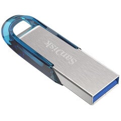 SanDisk Ultra Flair USB 3.0 32GB, Tropical Blue цена и информация | USB накопители | kaup24.ee