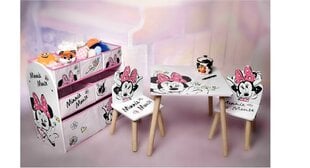 Lastelaud koos toolidega Disney Minnie Mickey Mouse Mini kaina ir informacija | Laste lauad ja toolid | kaup24.ee