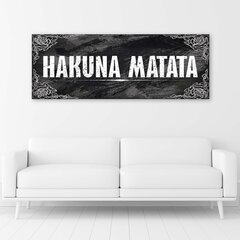 Seinapilt Hakuna Matata hind ja info | Seinapildid | kaup24.ee