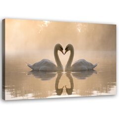 Репродукция лебеди на пруду утром цена и информация | Картины, живопись | kaup24.ee