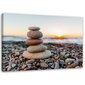 Seinapilt Zen kivid rannas цена и информация | Seinapildid | kaup24.ee