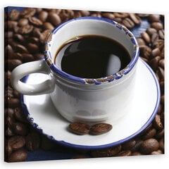 Seinapilt Tass musta kohvi hind ja info | Seinapildid | kaup24.ee