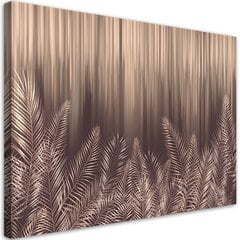 Холст. Экзотические пальмовые листья 3D 39,99 цена и информация | Картины, живопись | kaup24.ee