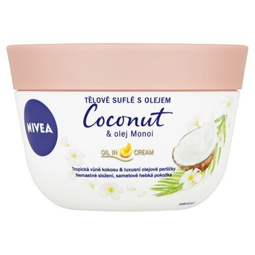 Kehakreem Nivea õli Coconut & Mano Oil, 200 ml цена и информация | Kehakreemid, losjoonid | kaup24.ee