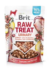 Brit Raw Urinary külmkuivatatud maius koertele, 40g цена и информация | Лакомства для собак | kaup24.ee