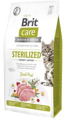 Brit Care Cat Grain-Free Sterilized Immunity Support kassitoit, 7kg hind ja info | Brit Care Kassidele | kaup24.ee