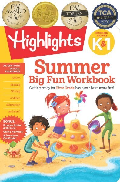Summer Big Fun Workbook Bridging Grades K & 1: Bridging Grades K & 1 цена и информация | Väikelaste raamatud | kaup24.ee