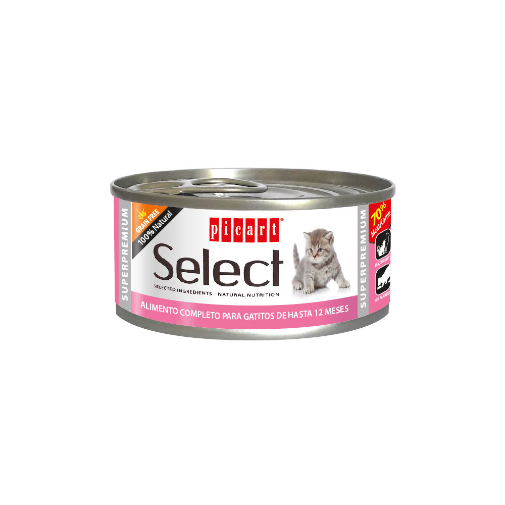 Select Kitten Chicken konserv kassipoegadele, 100g hind ja info | Konservid kassidele | kaup24.ee