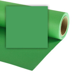 Colorama бумажный фотофон 2.72x11 м, chroma green (133) цена и информация | Осветительное оборудование для фотосъемок | kaup24.ee