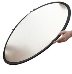 Lastolite reflektor Circular Reflector 76 cm, hõbedane/valge цена и информация | Осветительное оборудование для фотосъемок | kaup24.ee