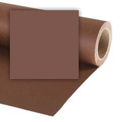 Colorama paberfoon 1,35x11m, peat brown (580) цена и информация | Осветительное оборудование для фотосъемок | kaup24.ee