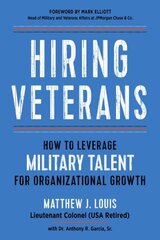 Hiring Veterans: How to Leverage Military Talent for Organizational Growth 10th Revised edition hind ja info | Majandusalased raamatud | kaup24.ee