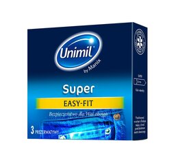 Kondoomid Unimil Super, 3 tk hind ja info | Kondoomid | kaup24.ee