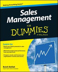 Sales Management For Dummies цена и информация | Книги по экономике | kaup24.ee