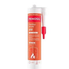 Akrüülhermeetik Firestop 618 300ml, valge hind ja info | Isolatsiooni- ja tihendus pakkematerjal | kaup24.ee