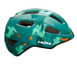 Шлем LAZER NUTZ CE-CPSC Dragons, Unisize, зеленый цена и информация | Шлемы | kaup24.ee