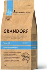 Grandorf White Fish kuivtoit keskmist ja suurt tõugu täiskasvanud koertele, 1kg цена и информация | Сухой корм для собак | kaup24.ee