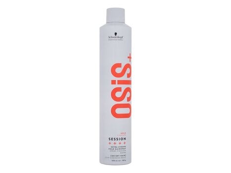 Лак для волос сильной фиксации Schwarzkopf Professional Osis + Session, 500 мл цена и информация | Средства для укладки волос | kaup24.ee